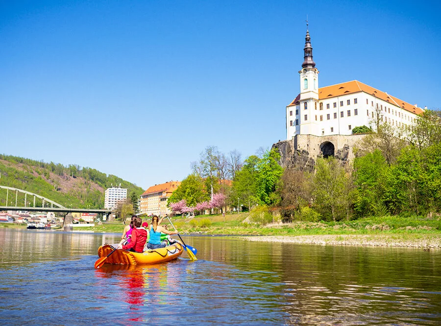 Rodinný sjezd Labe s přespáním na 2 noci