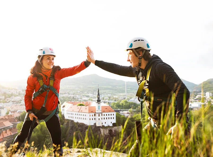 Dva dny na via ferrata v Děčíně