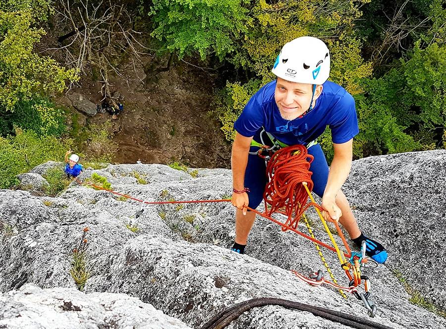 Individuální kurz skalního lezení