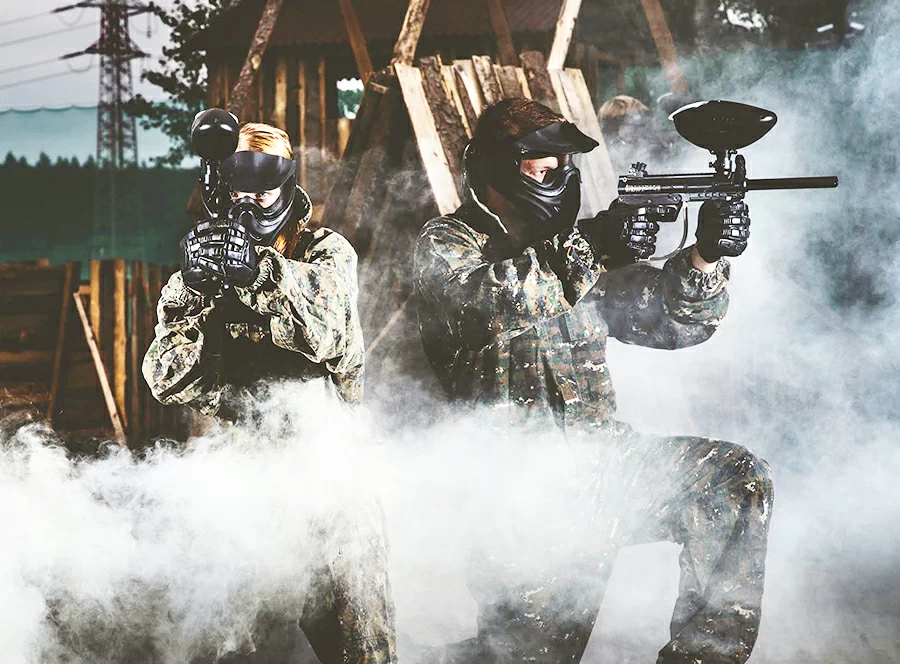 Party balíček s paintballem pro 5
