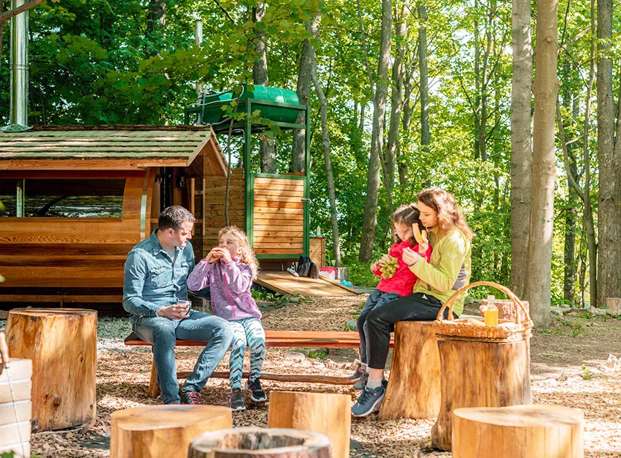 Rodinný pobyt v treehouse