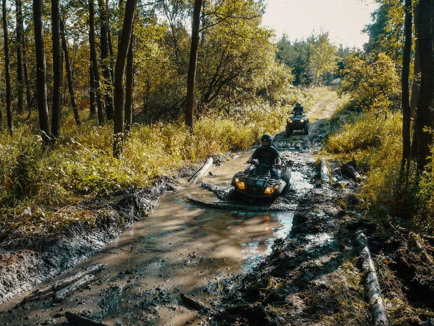 Extreme jízda na čtyřkolkách pro dva