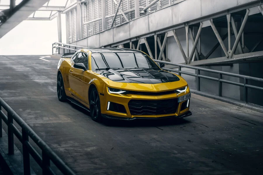 Pronájem Chevroletu Camaro SS: zlatá edice