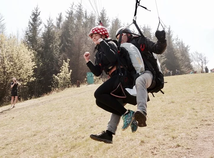 Paragliding – tandemový let Exclusive s videozáznamem