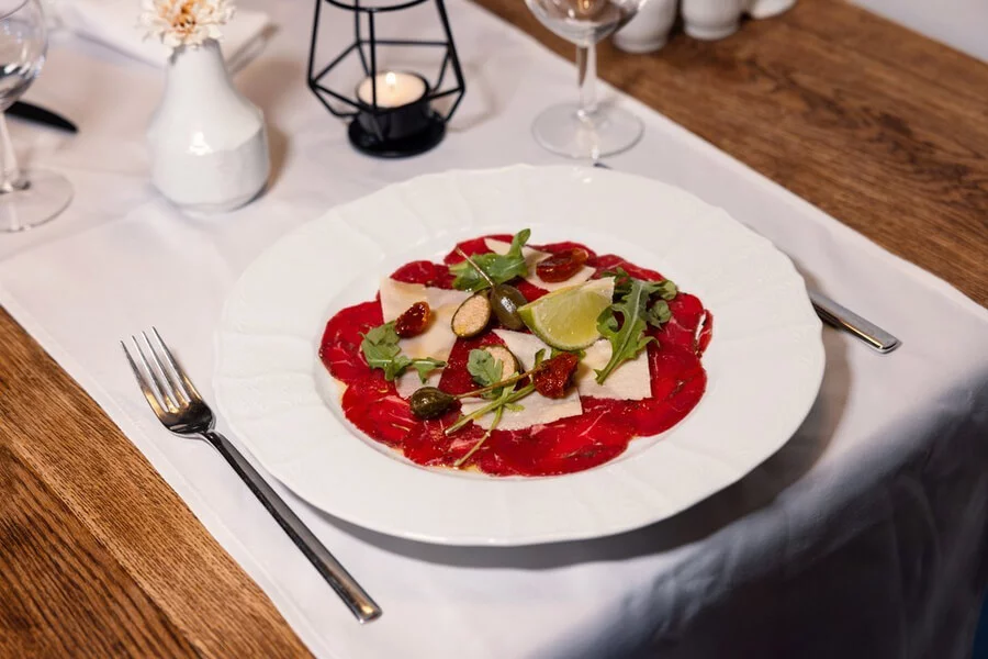 4chodové degustační menu v Krušných horách