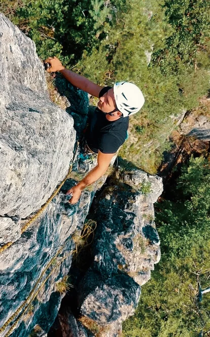 Individuální kurz skalního lezení pro dva