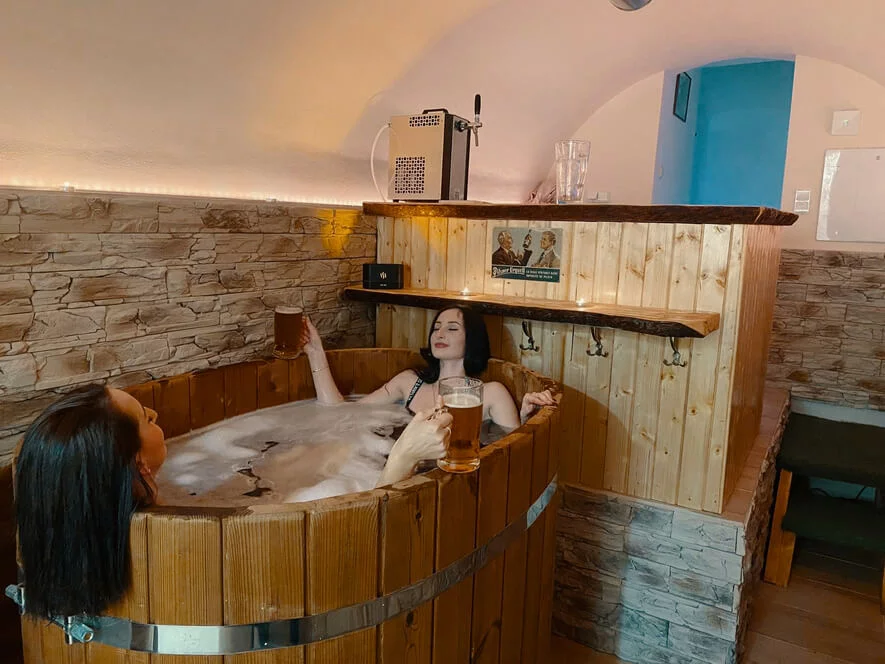 Pivní lázně Stonožka