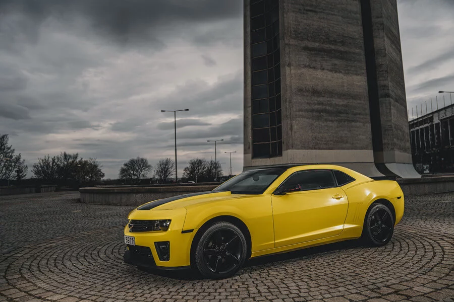 Filmová jízda v Chevroletu Camaro Bumblebee