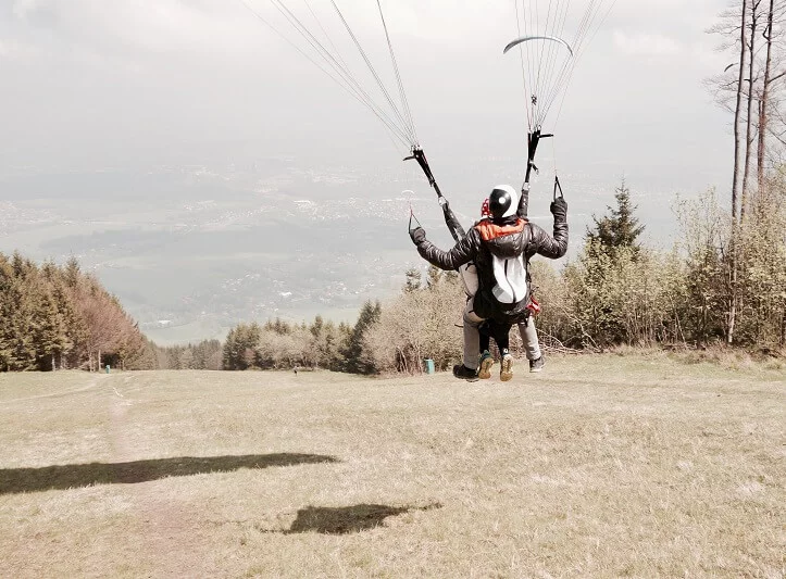 Paragliding – tandemový let Exclusive s videozáznamem