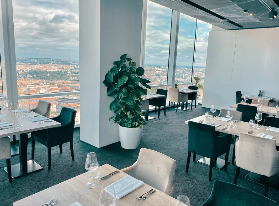Restaurace Aureole - snídaně pro dva