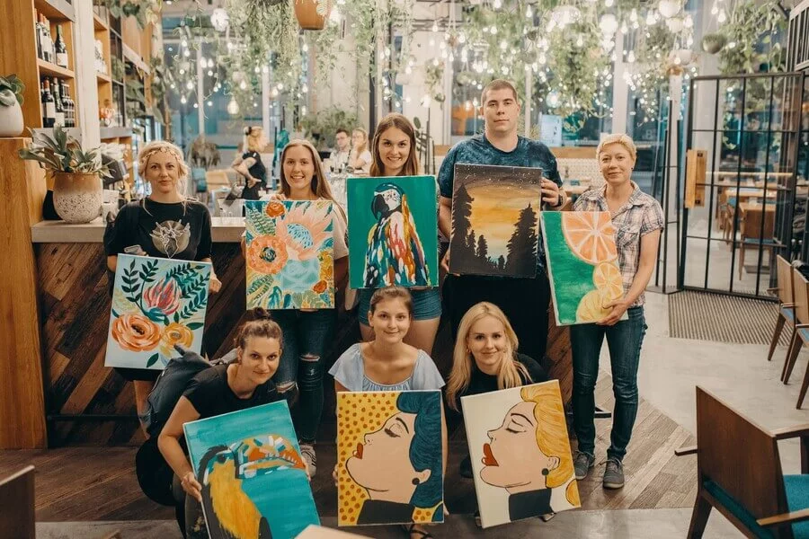 Zážitkový kurz malování v Praze