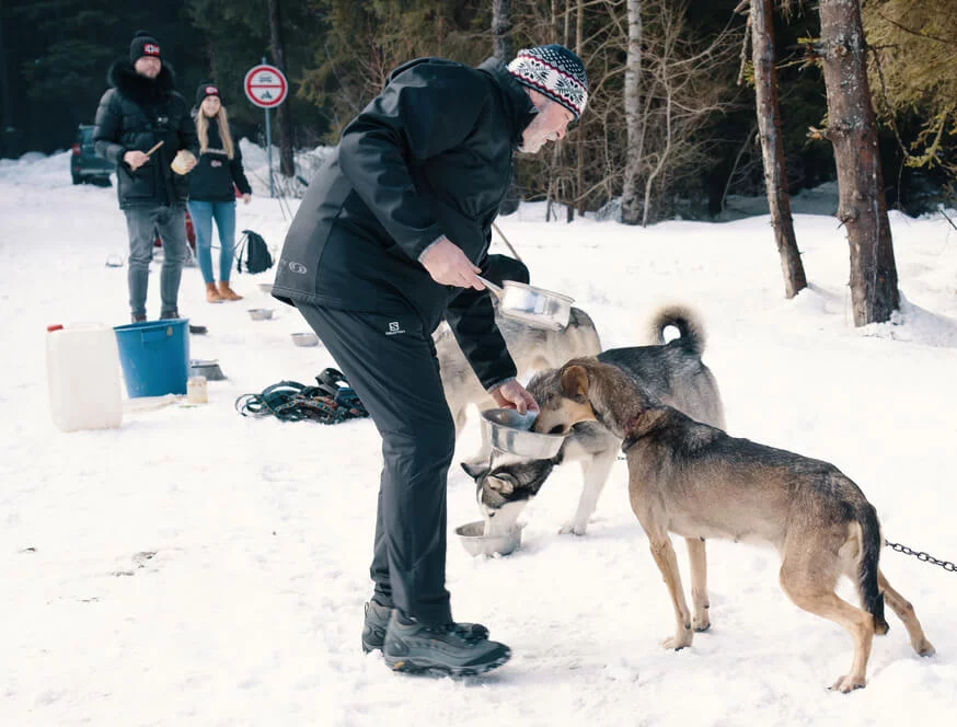 Mushing pro děti