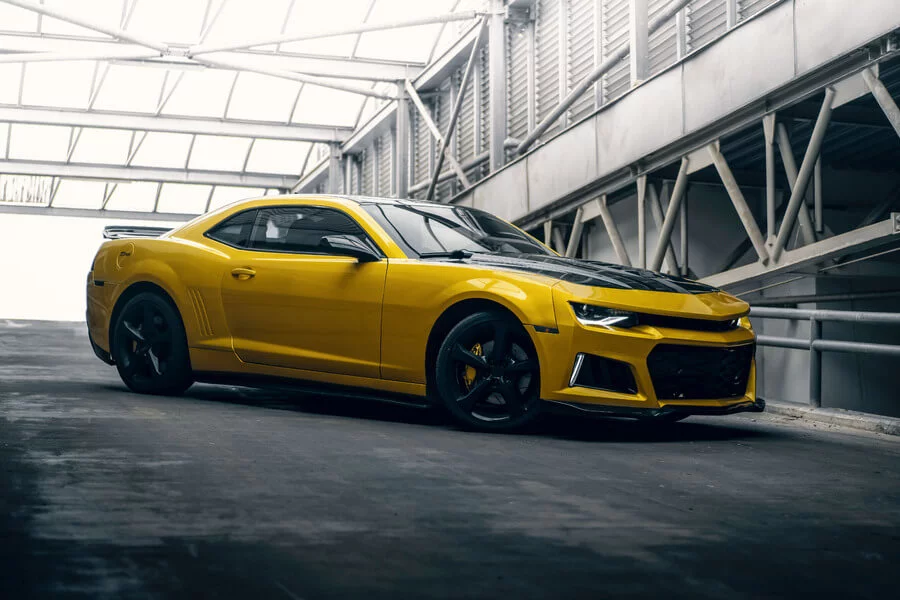 Pronájem Chevroletu Camaro SS: zlatá edice