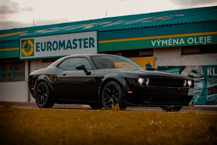 Jízda v Dodge Challengeru 2015 Shaker
