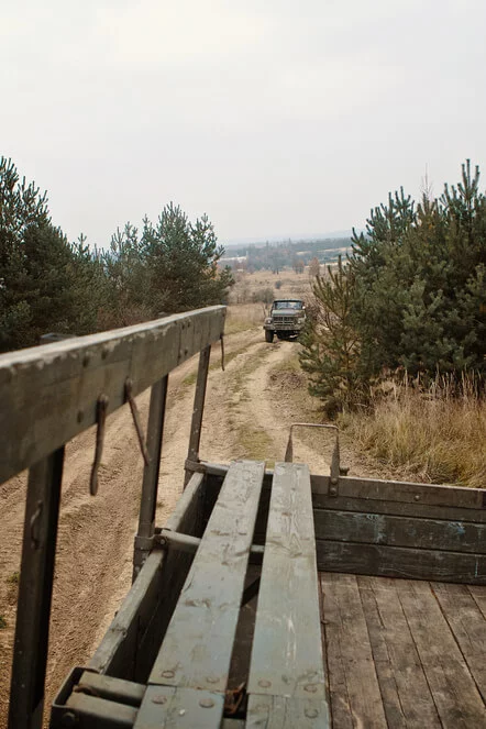 Řízení vojenského nákladního vozu Tatra 815