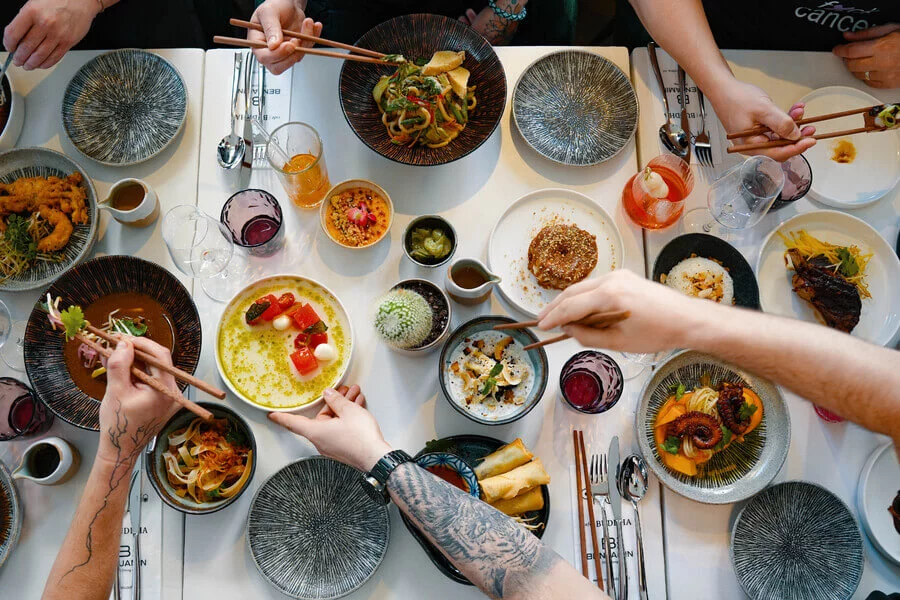 Degustace 7 chodů v restauraci Katchi