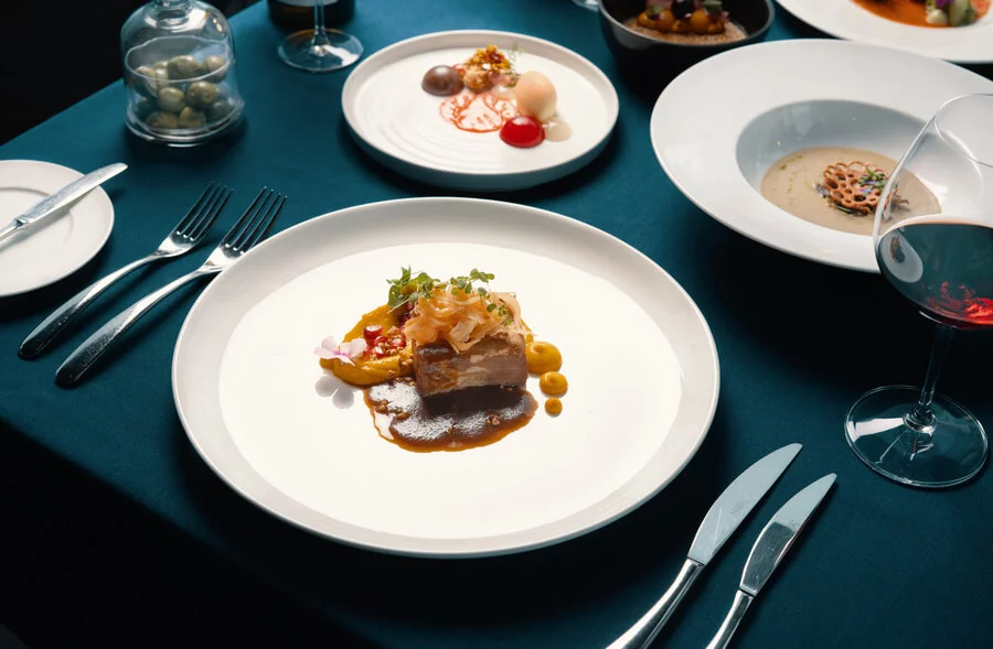 Degustační menu v Žižkovské věži - restaurace Oblaca