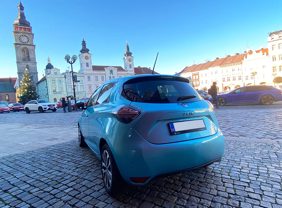 Jízda v elektromobilu ZOE