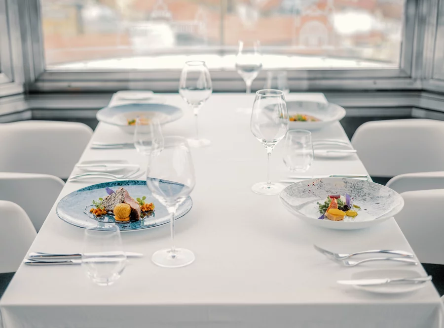 Degustační menu v Žižkovské věži 