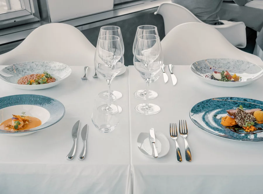 Degustační menu v Žižkovské věži 