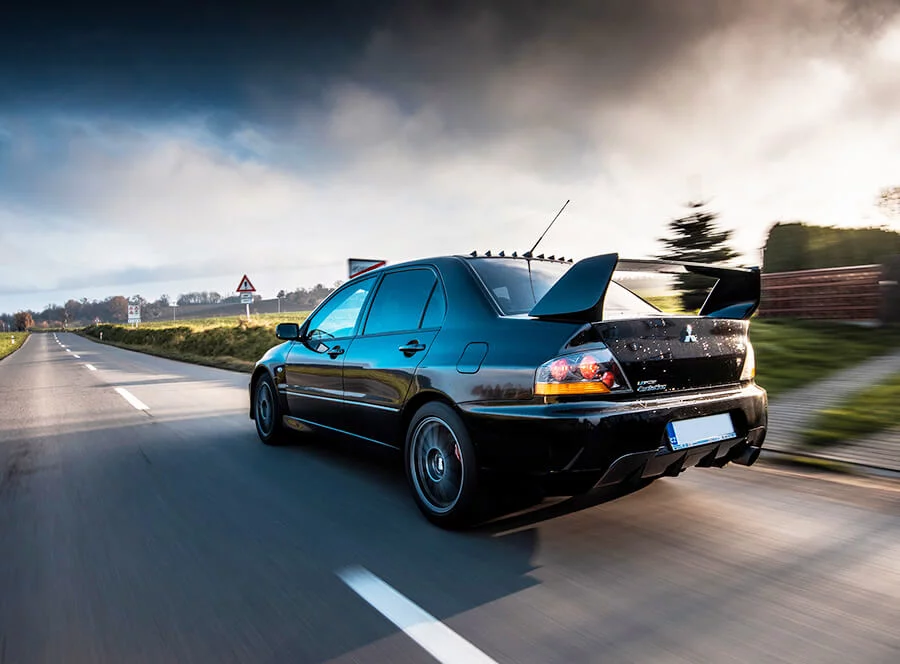 Jízda v Mitsubishi Lancer EVO IX