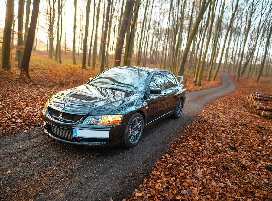 Jízda v Mitsubishi Lancer EVO IX