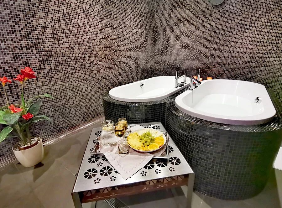 Romantika a wellness v Rajské zahradě