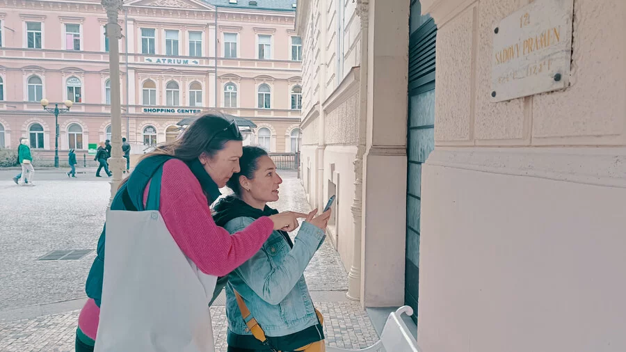 Venkovní únikovka v Karlových Varech