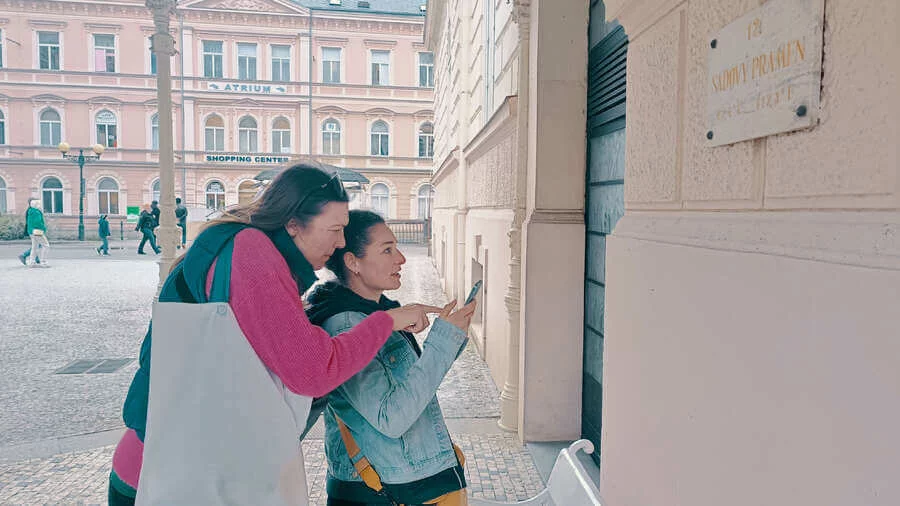 Venkovní únikovka v Karlových Varech