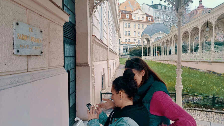 Venkovní únikovka v Karlových Varech