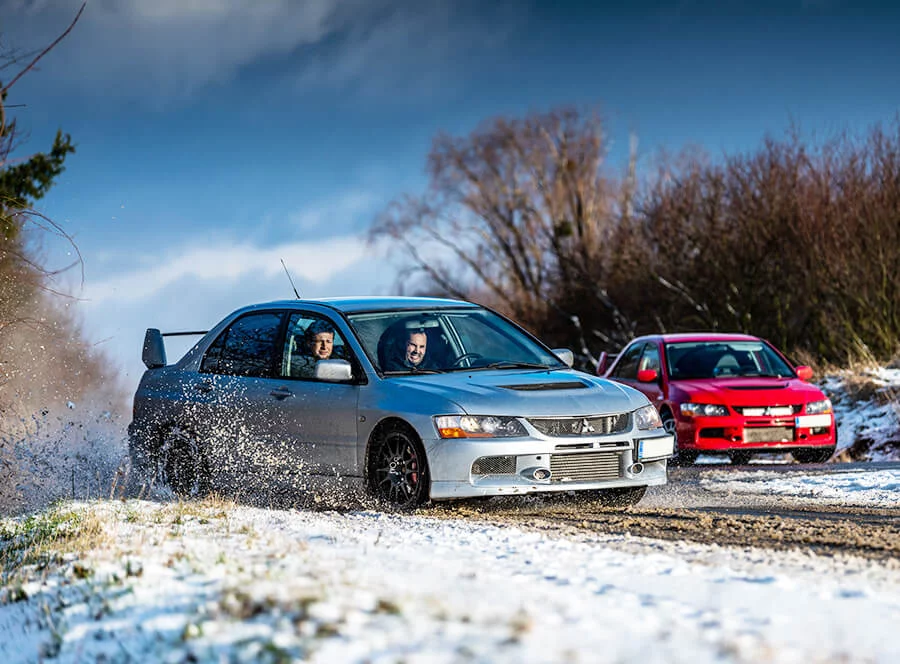 Jízda v Mitsubishi Lancer EVO IX