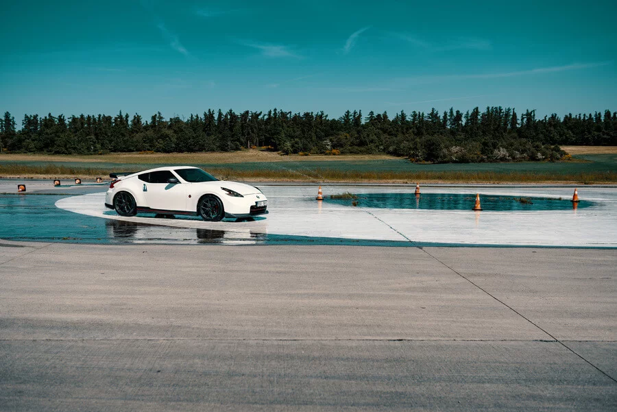 Škola smyku s Nissan 370Z Nismo v Příbrami