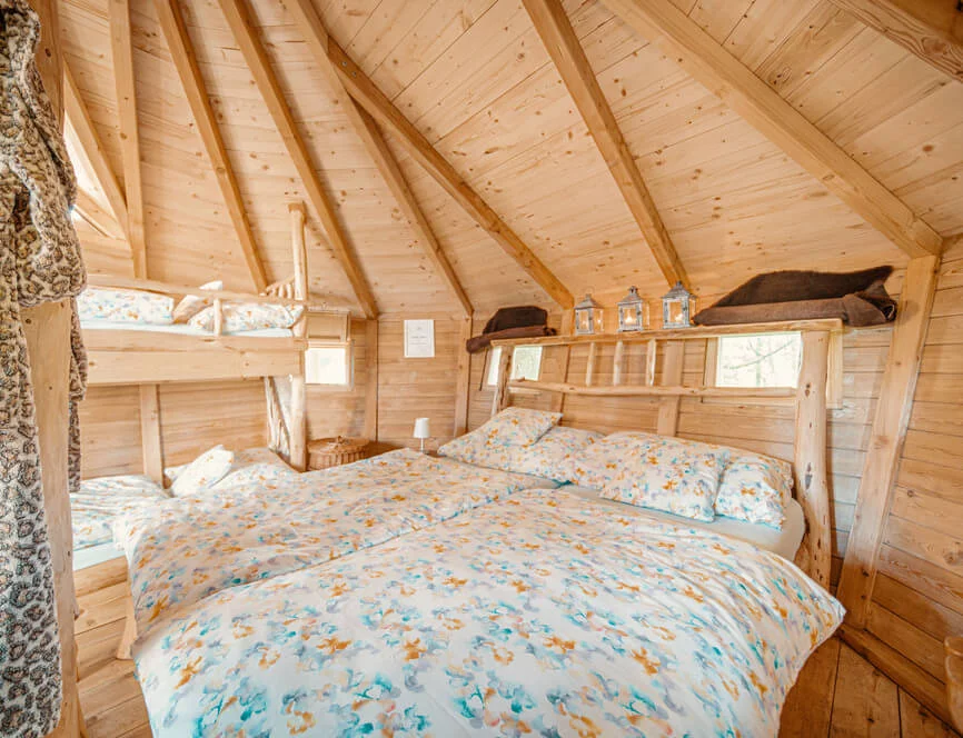 Pobyt v treehouse s vlastní saunou