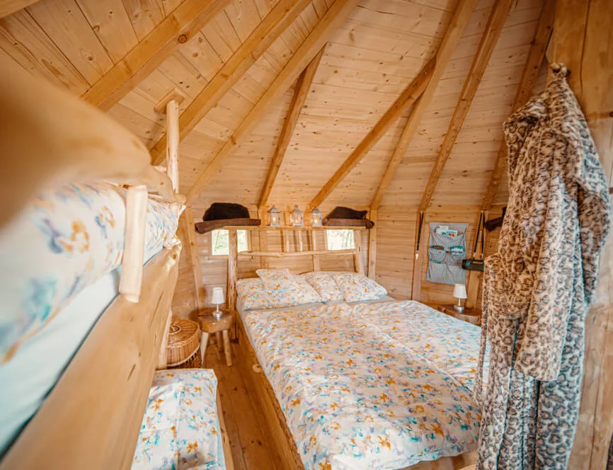 Pobyt v treehouse s vlastní saunou