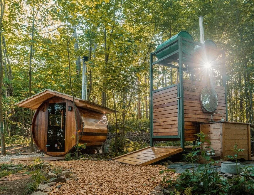 Pobyt v treehouse s vlastní saunou