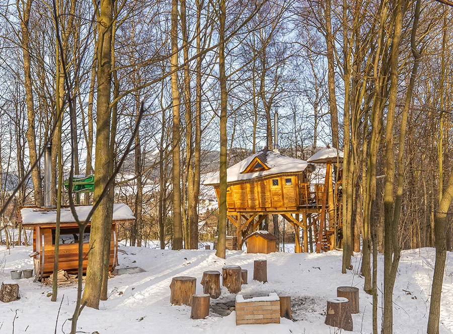 Rodinný pobyt v treehouse