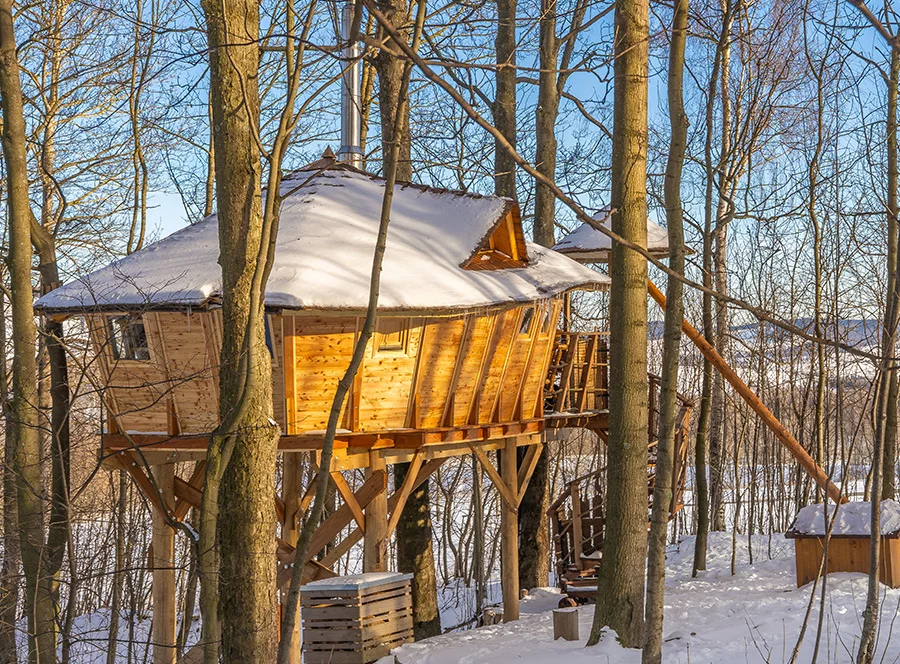 Rodinný pobyt v treehouse