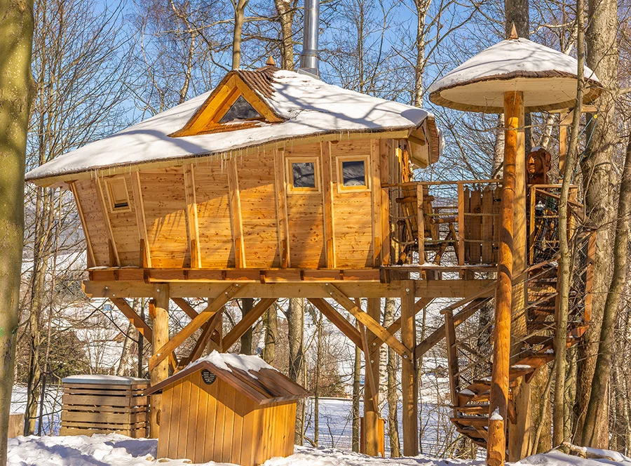 Rodinný pobyt v treehouse
