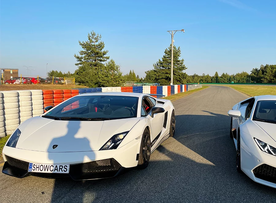 Jízda v Lamborghini na polygonu Most - 4 kola