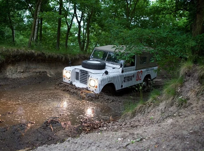 Land Rover off-road trénink - 4 hodiny