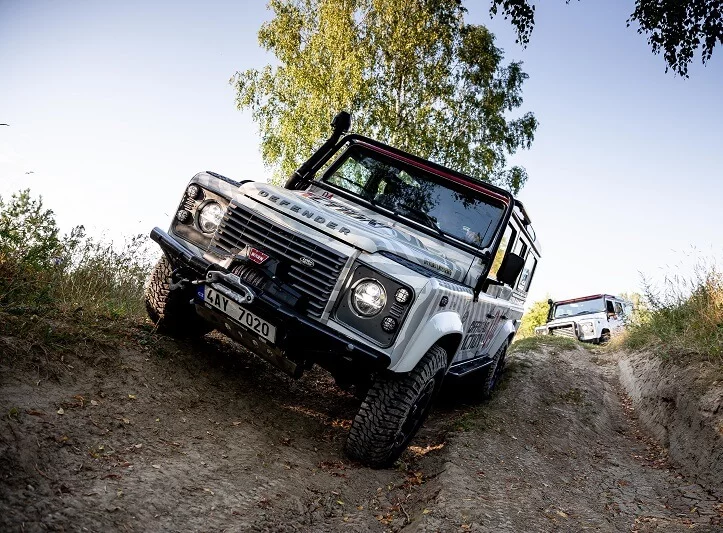 Land Rover off-road trénink - 4 hodiny