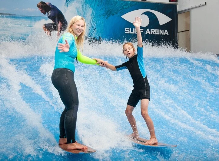 Indoor surfing pro dva