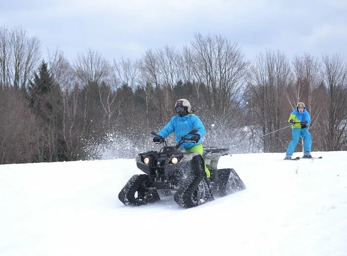 Ochutnávka motoskijöringu