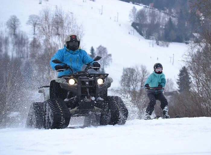 Ochutnávka motoskijöringu