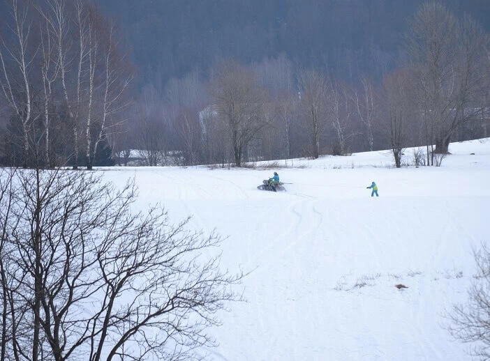 Ochutnávka motoskijöringu