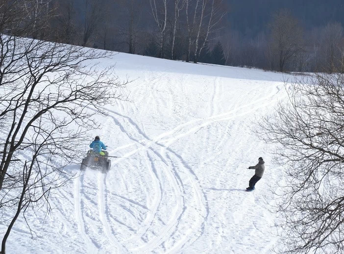 Ochutnávka motoskijöringu