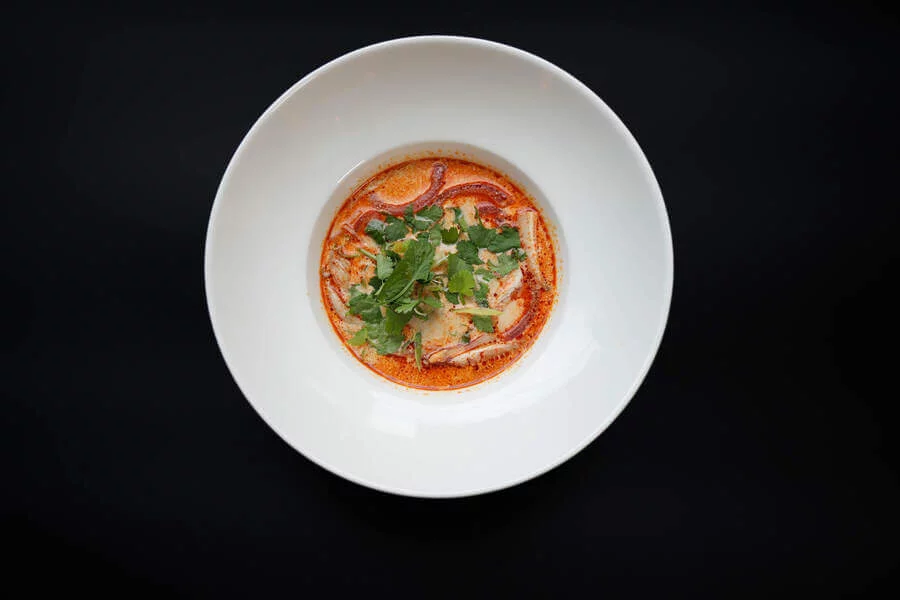 Asijské veganské degustační menu pro dva