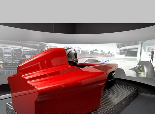 Simulátor Formule 1 - pro dva  Simulátor Formule 1 - pro dva