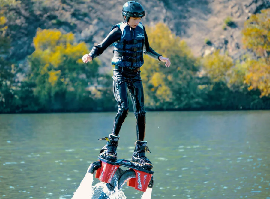 Flyboarding u Prahy