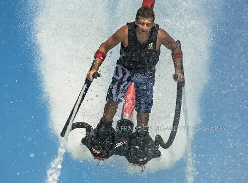 Flyboarding v Hradci Králové